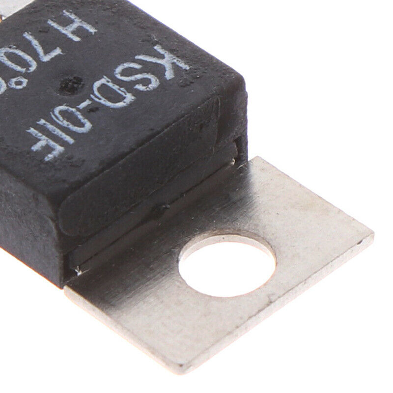 2Pcs  Normally Open Thermal Switch Temperature Sensor Thermostat KSD-01F 70 D WF
