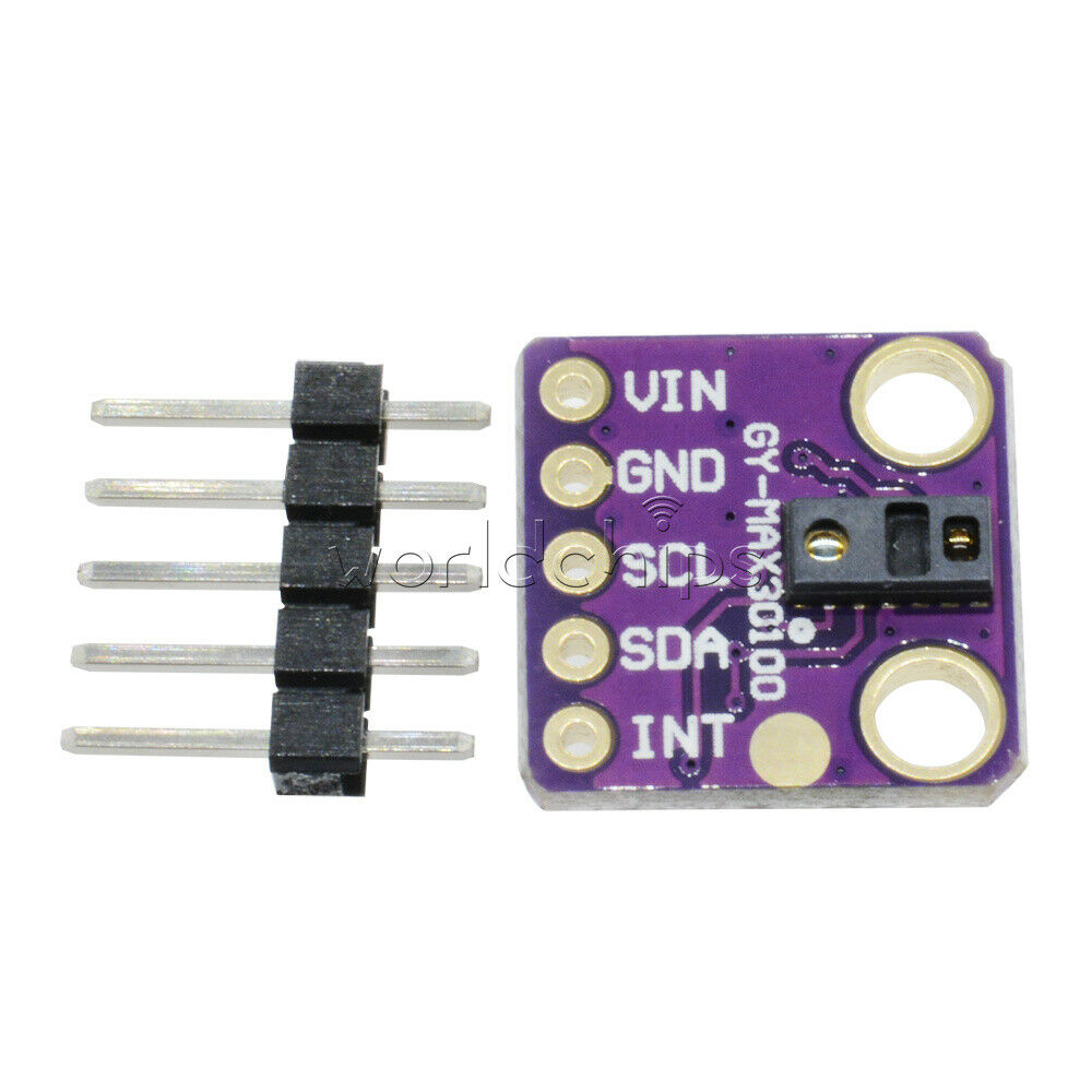 MAX30100 Pulse Oximetry + Heart-rate Click Optical Sensor IR LED Breakout Module