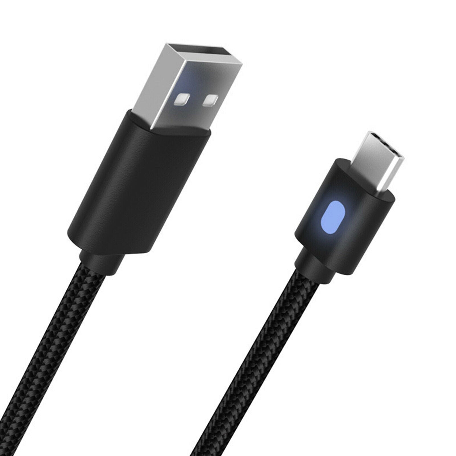 Type C 3 Meters USB Data Cable Cord for PS5 Controller With Indicator Light