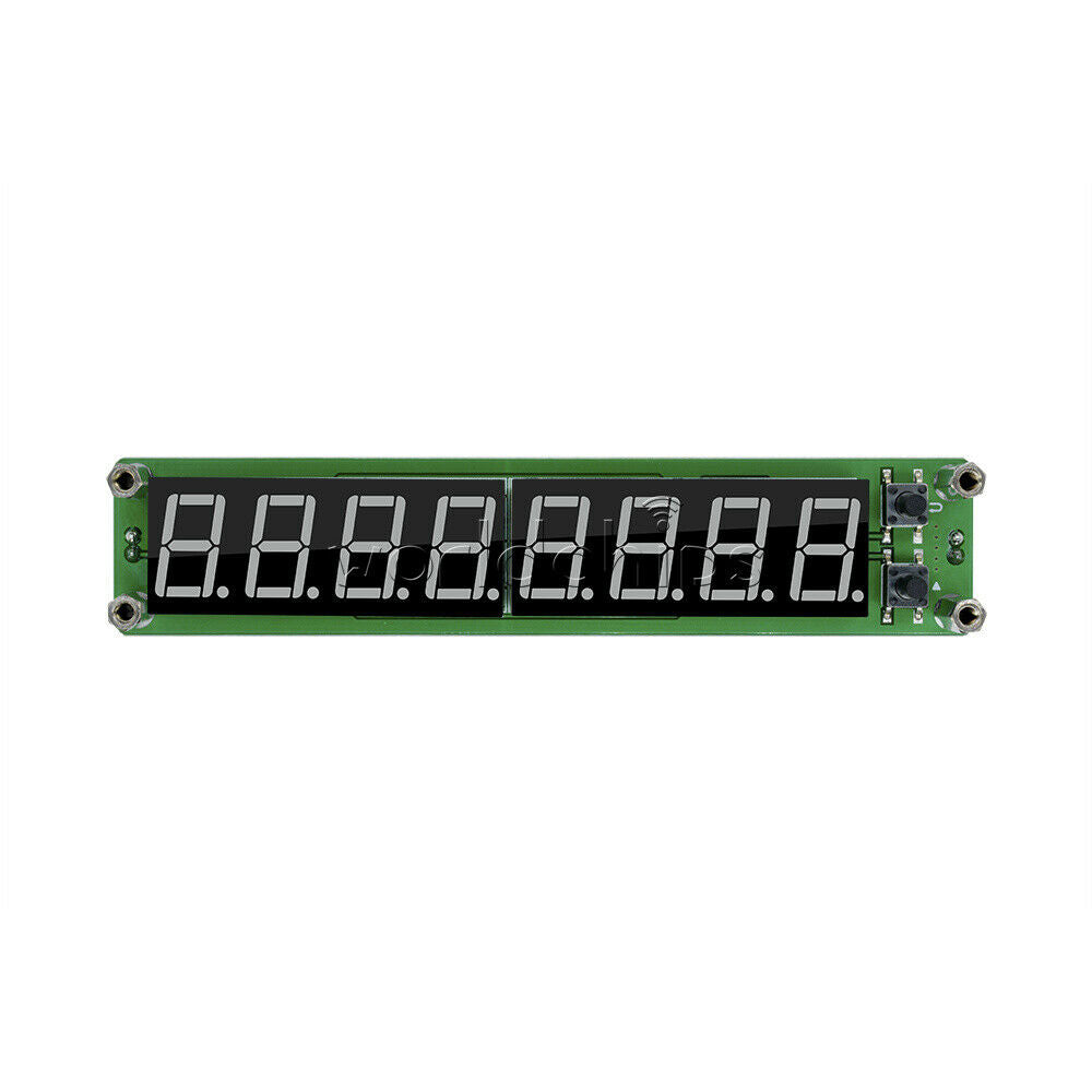 Signal Frequency Counter  RF 0.1-60MHz 20MHz ~ 2.4GHz Blue Cymometer Tester 8LED