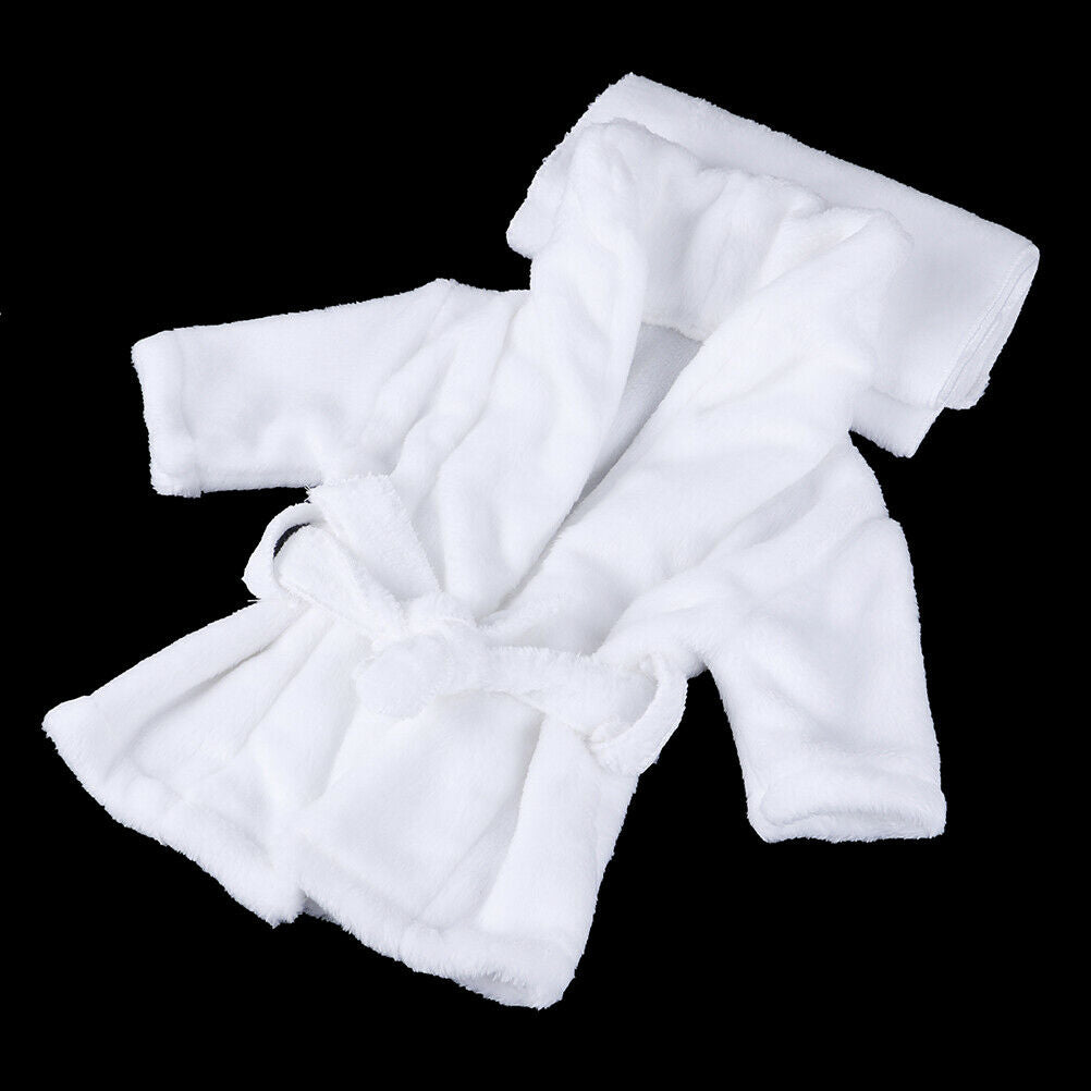 2Pcs/set Newborn baby photography props soft flannel scarf + bathrobes 0-2-q SJ