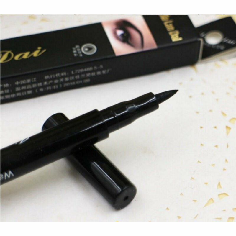 Women Pro Beauty Makeup Cosmetic Eye Liner Pencil Black Liquid Eyeliner Pen one