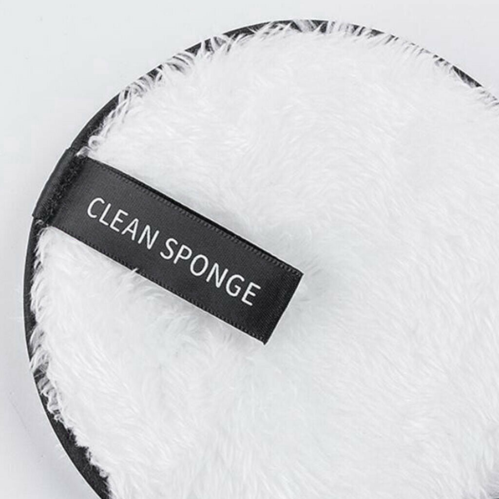 Microfiber Cloth Cotton Pads Reusable Microfiber Makeup Remover Puff  7