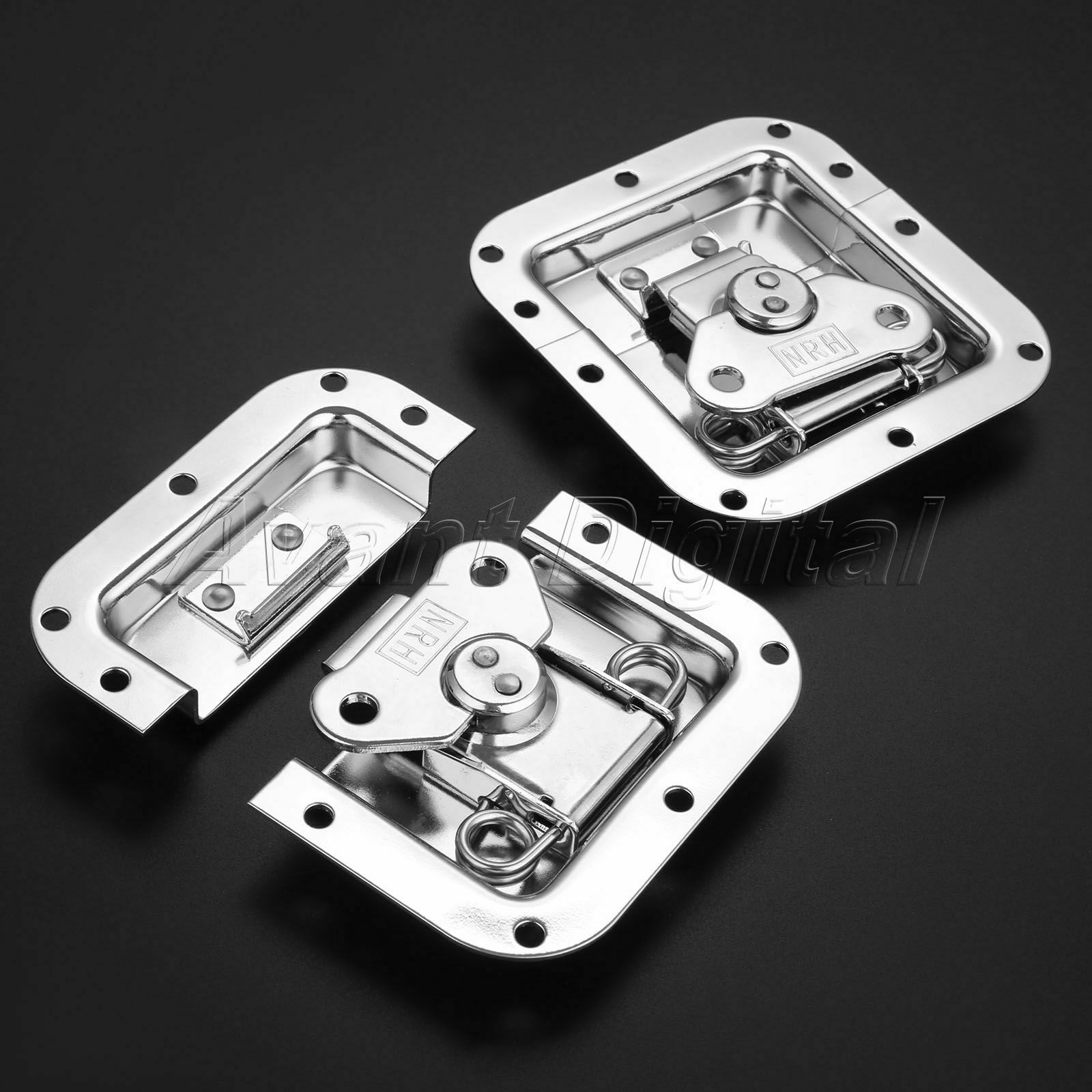 Toolbox Cabinet Locking Recessed Butterfly Latch Equipment Box Cases Replacement