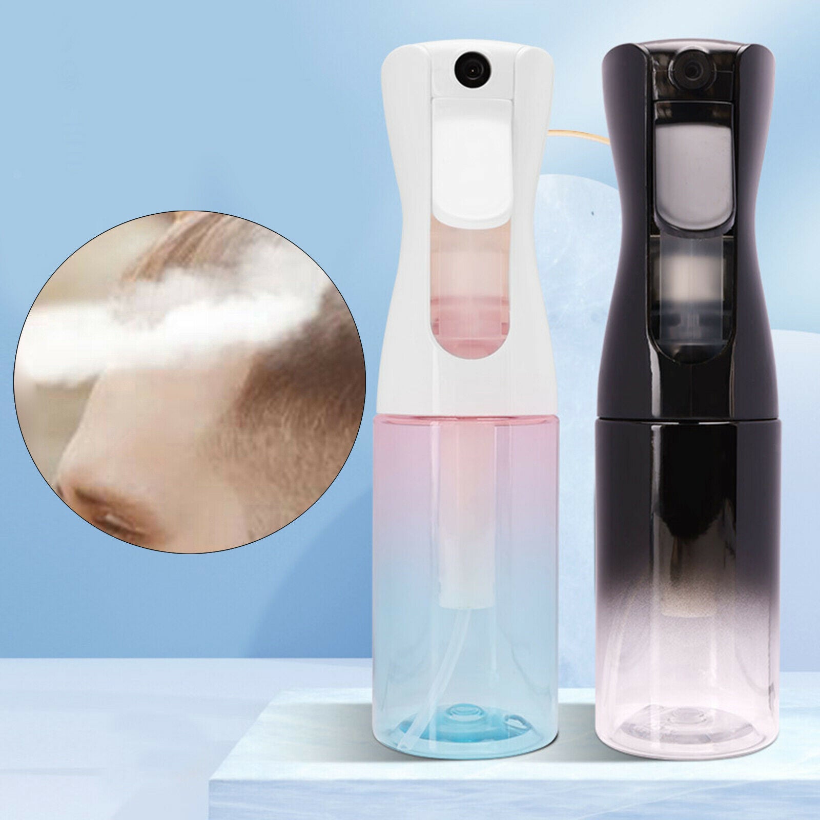 Spray Bottle Fine Mist Beauties Hair Plastic 200ml BPA Free for Skin Care