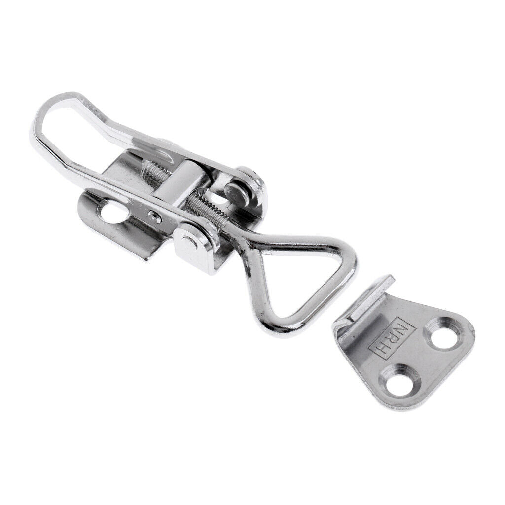2pcs Boat Latch Catch Anti-Rattle Clamp Clip 75 x 28mm/ 2.95 x 1.1 inch  -