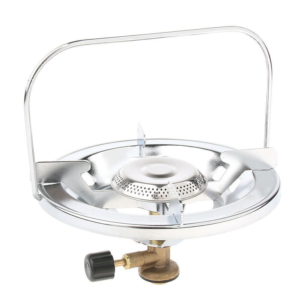 Outdoor Portable Single Gas Propane Burner Gas Stove Gas Burner Head with Piezo