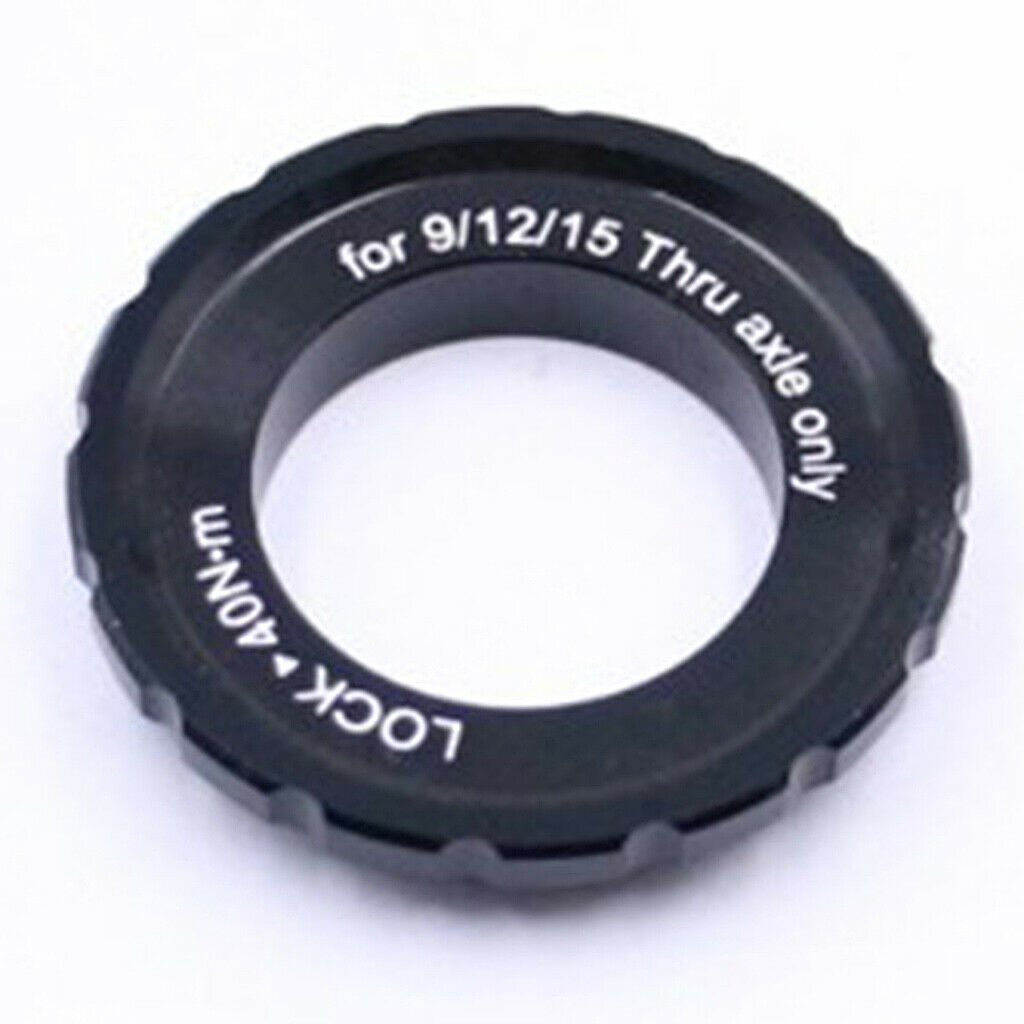Aluminium Alloy Centerlock Adapter Road Bike Wheel Thru-Axle Hub Lock Cover