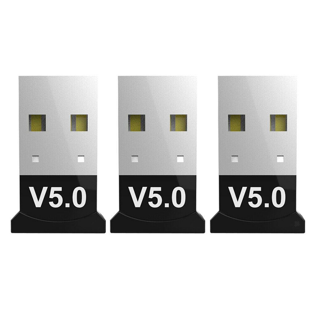 3 Pieces USB Bluetooth 5.0
