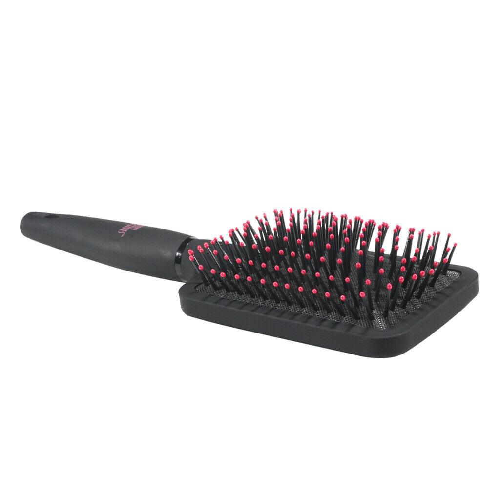 Women Men Nylon Needle Anti-static Massage Hair Straight Curly Hair Comb 10