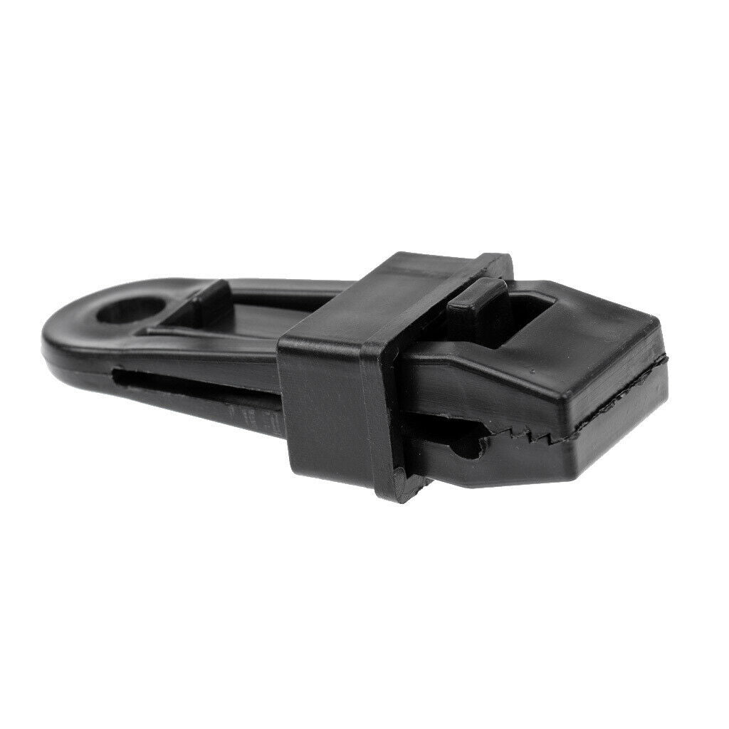 4 Pieces Camping Awning Clamp Set Plastic Tarp Clips Tent Canopy Accessories