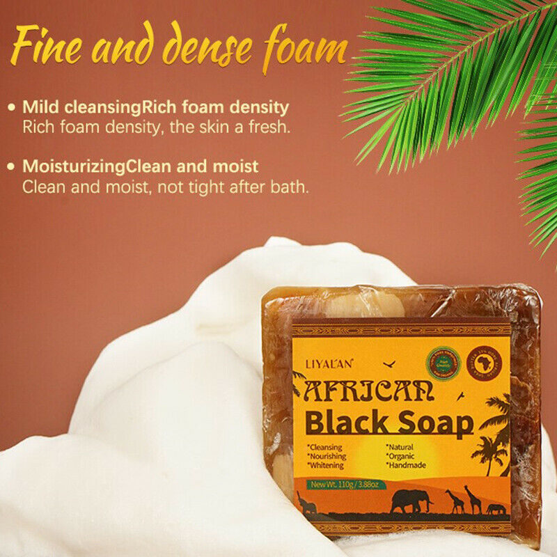 African Black Soap Magic Anti Rebelles Beauty Moisturizing Shea Butter NaturFCA