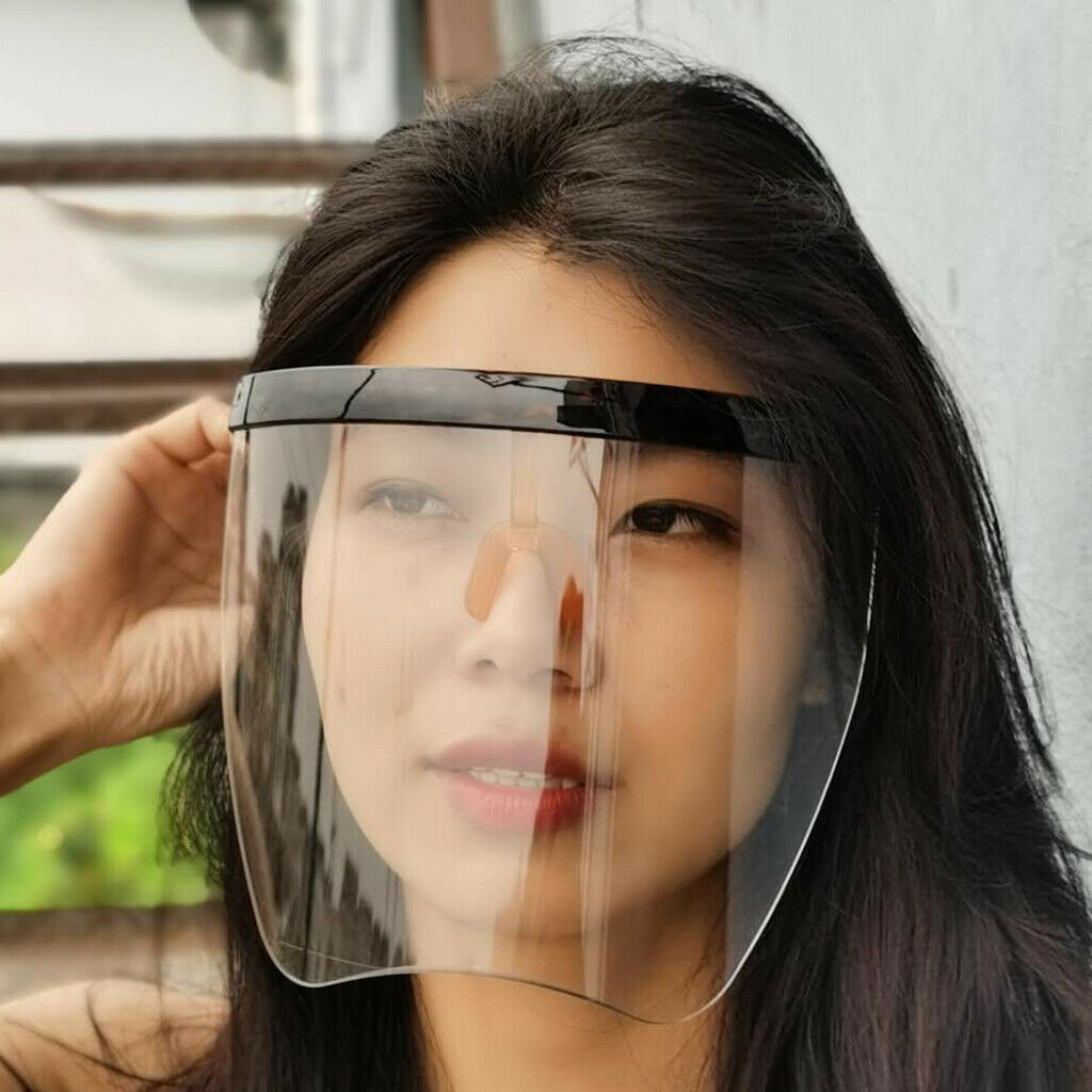 3PCS New Safety Face Shield HD Clear Reusable FaceShield Guard Anti-Splash