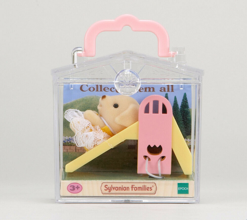 Sylvanian Families Carry Case 5204 Baby Carry Case (Dog On Slide) /Age 3+ Bnib