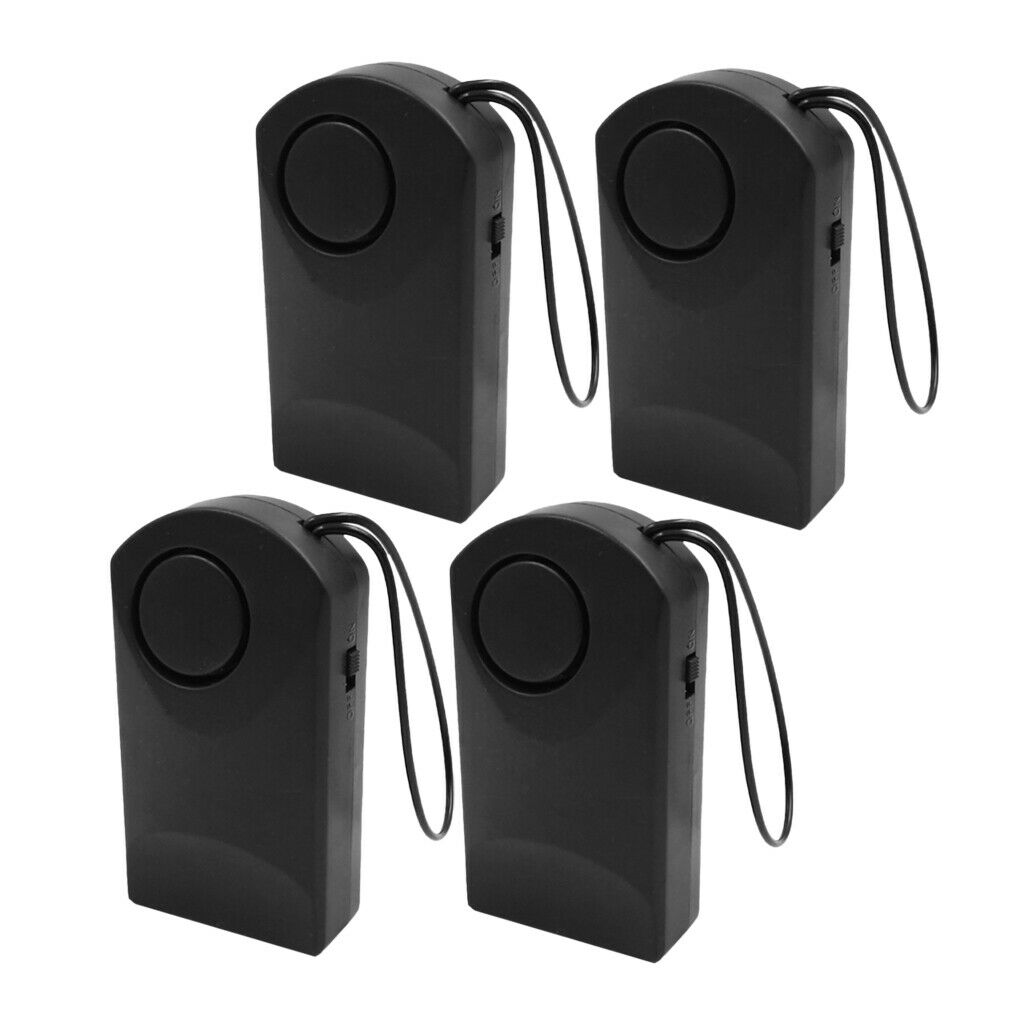 4pcs Wireless Home Window Door Burglar Security Alarm Sensor Household