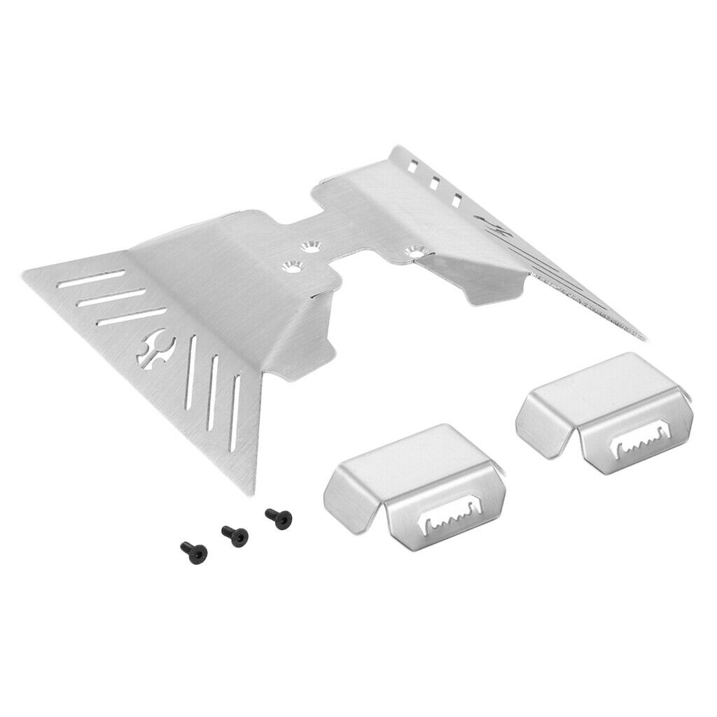 Upgrade RC Skid Plate Protector Front/Rear Axle Car Reduce Damage Set Parts