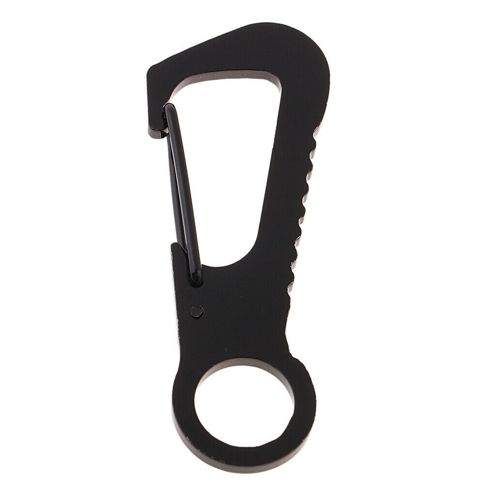 2Pcs Outdoor Keyring Buckle Quick Release Hooks Key Organizer Holder Keychain