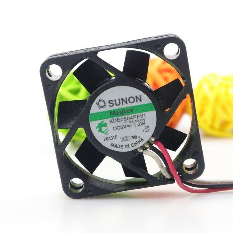 For 1PC SUNON KDE0504PFV1 4010 4CM 5V 1.2W 3-wire cooling fan