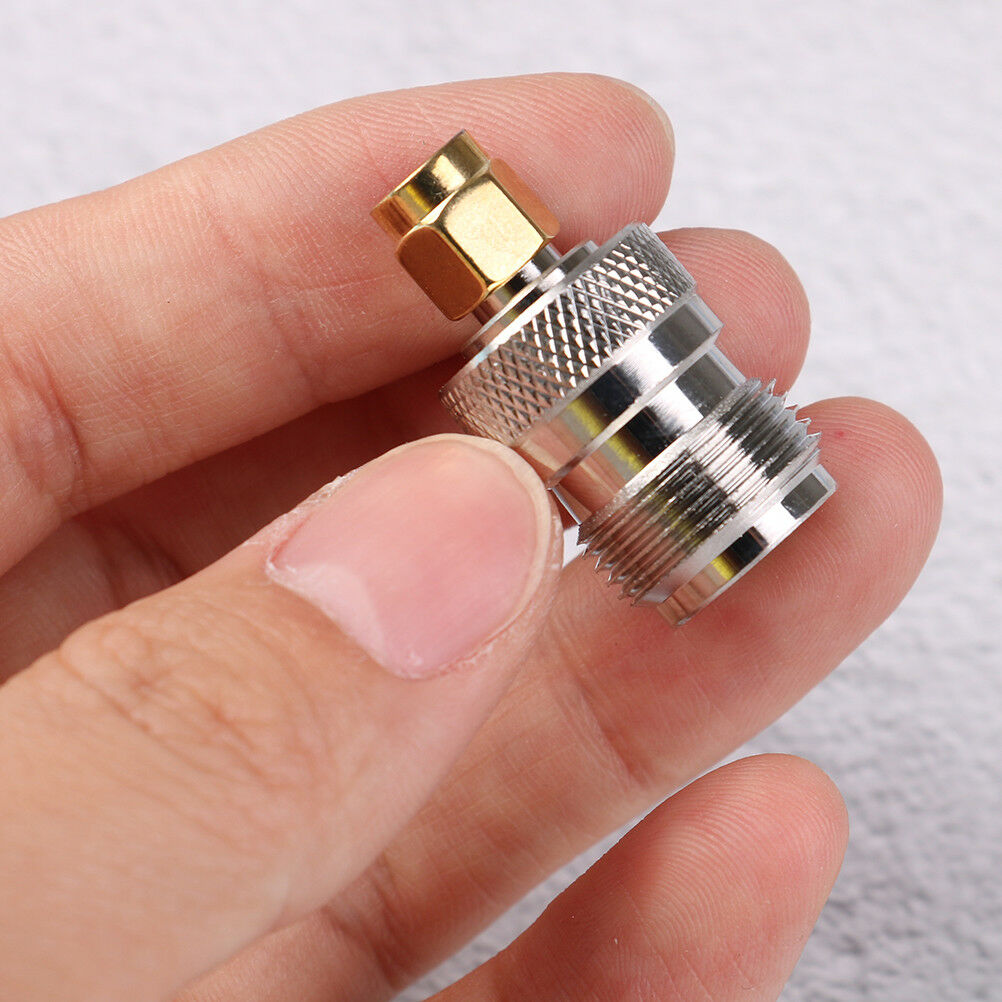 1Pcs N Female jack to SMA Male plug RF coax adapter converto.l8