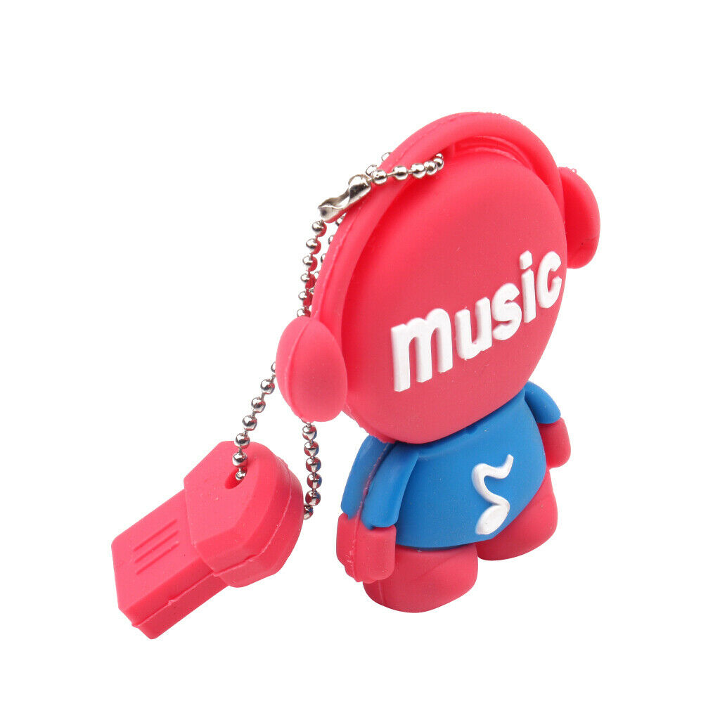 Cute Cartoon USB Flash Drive U Disk Memory Stick Pen For Laptop Desktop 16GB