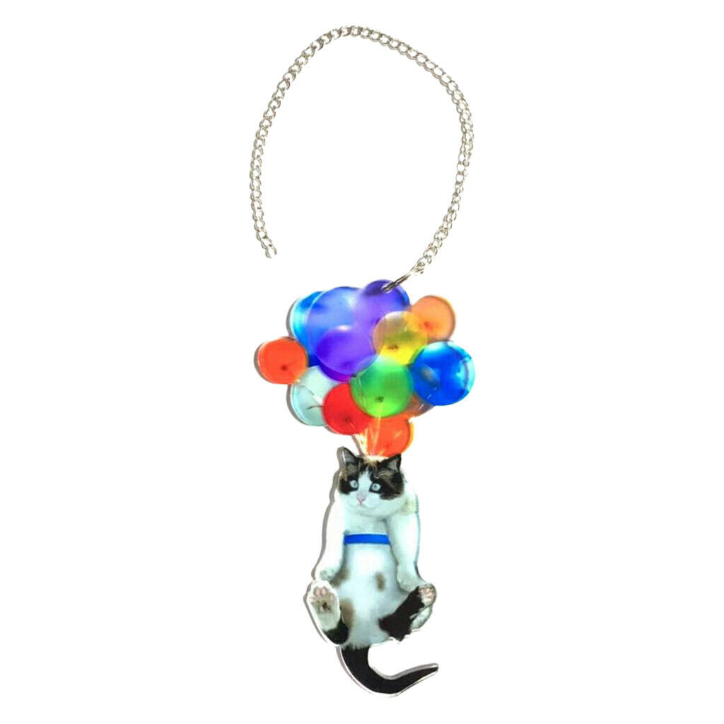 Lovely Rear View Mirror Pendant Acrylic Handbag Cellphone Hanging Ornament