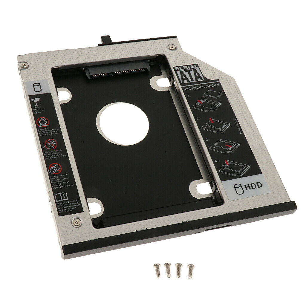 9.5mm SATA 2nd HDD Hard Drive Caddy For IBM for