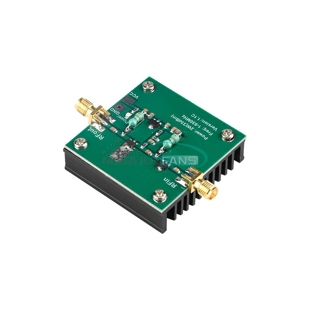 1-930MHz 2W RF Broadband Power Amplifier Module for FM Radio HF VHF Transmission