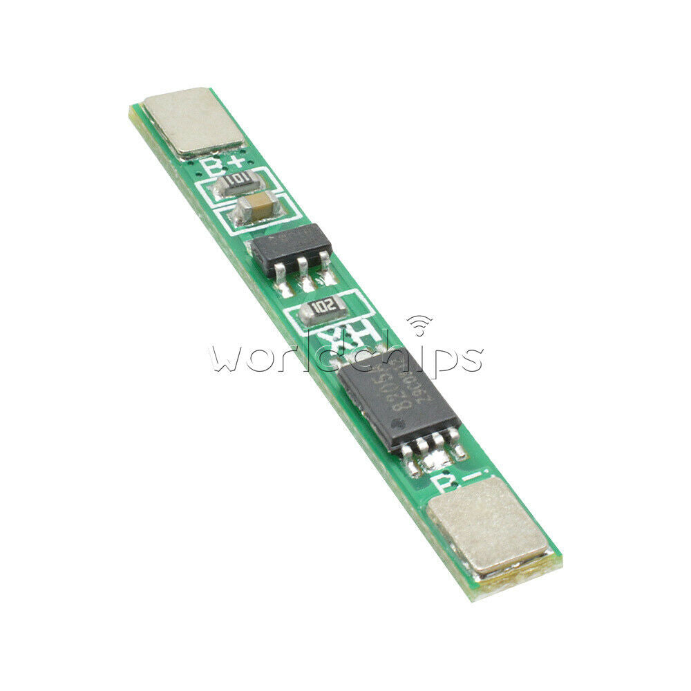 3.7V 1S Lithium Battery Protect Board BMS PCM PCB 2.5A Charge Discharge Module