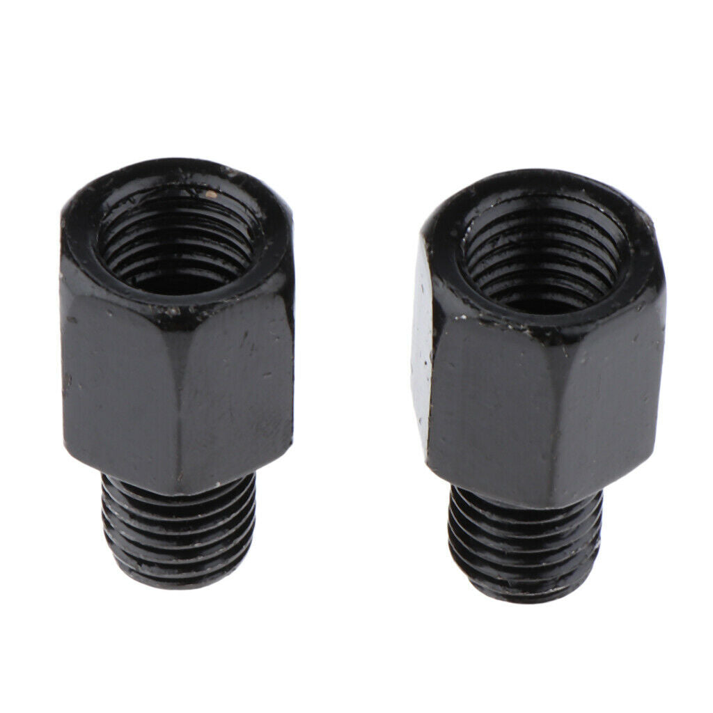 2Pcs motorcycle mirror thread adapter M10 to M10 for motorcycle