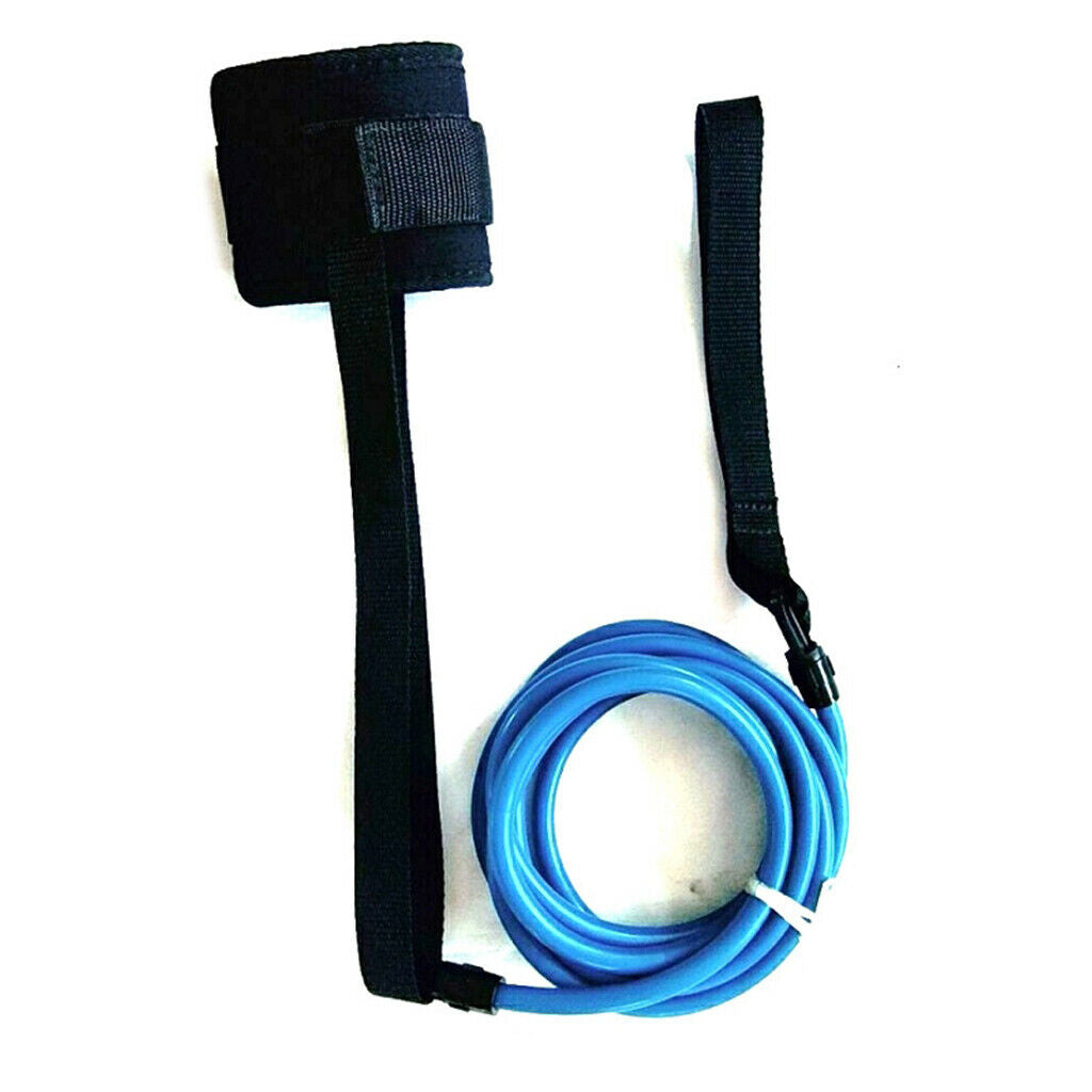 2Set Swim Bungee Training Belt Swimming Resistance Safety Leash Exerciser Tether