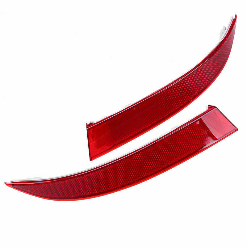 Pair Car Rear Bumper Lower Tail Light Lamp Reflector For BMW X5 E70 2011-2013