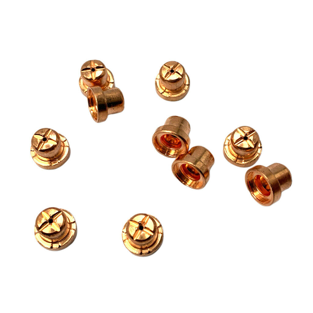 10 lot Air Plasma Cutting Torch Cutter Parts JG 50 Torch Kit JG-50 Nozzle,