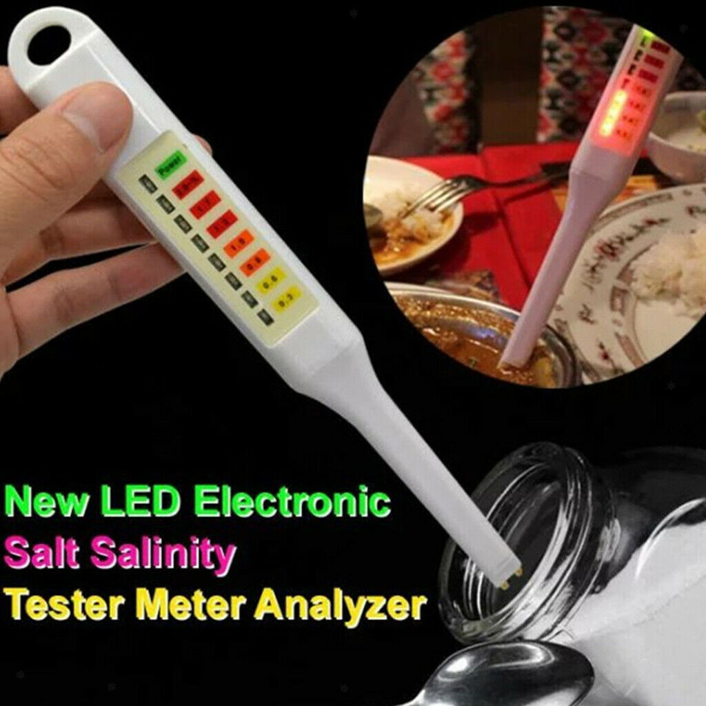 Accurate Salinity Salt Digital Meter Water Kitchen Flavor Gauge Measures