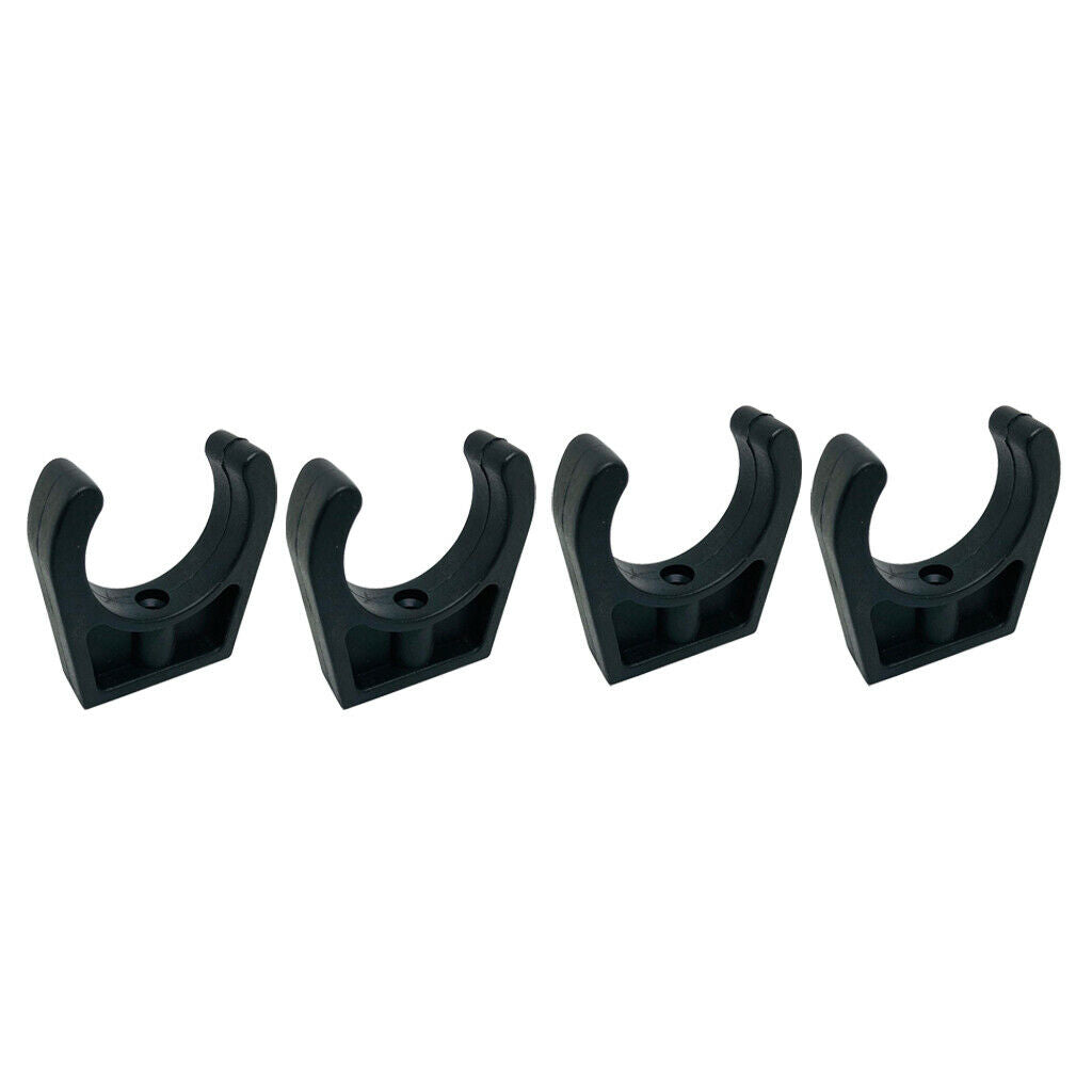 4pcs Boat Storage Clips for Ladder Paddle Pole Light Hook Storage Clips