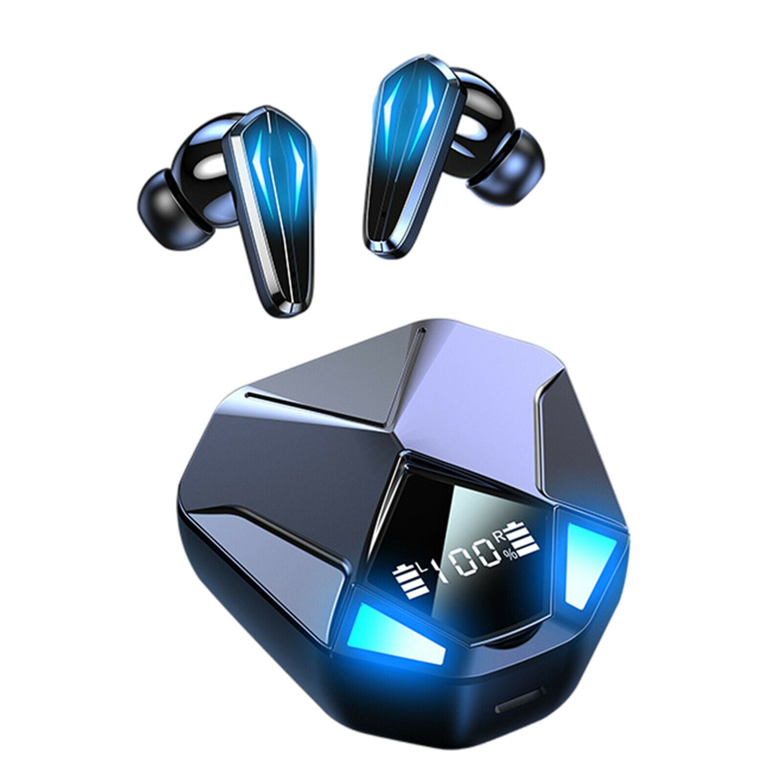 Bluetooth 5.1 Gaming Earbuds Touch Control Built-in Mic for Running Sport