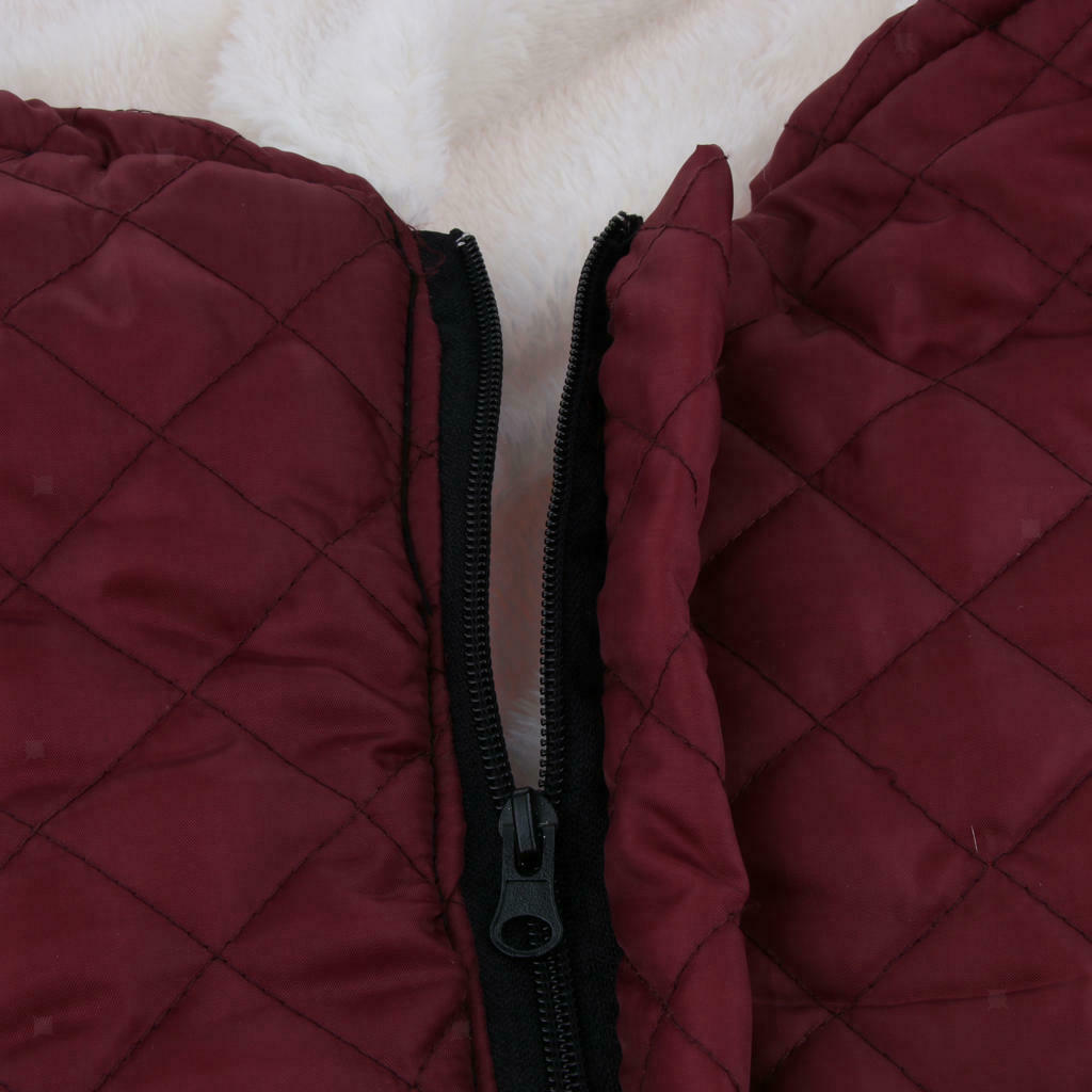 Thick Plush Fleece Lining Wheelchair Warmer Cover Windproof Adults Senior
