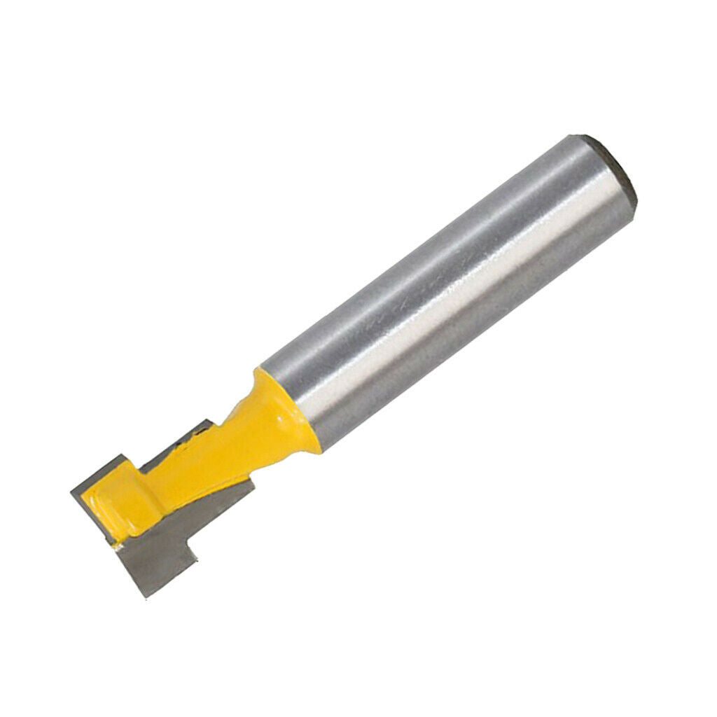 8mm Shank T-Slot Cutter Router Bit for 3/8-Inch Hex Bolt Heads