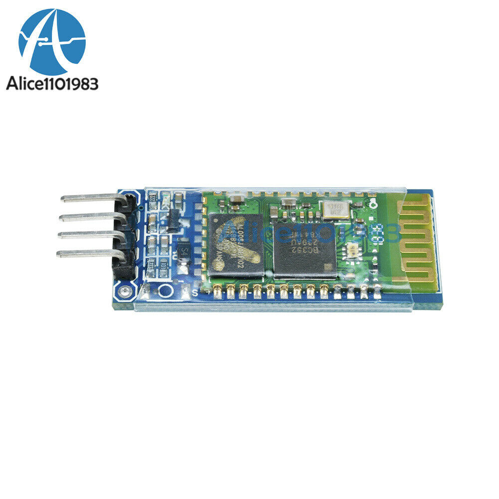 2PCS Wireless Serial 6 Pin Bluetooth RF Transceiver Module HC-05 RS232 Kit