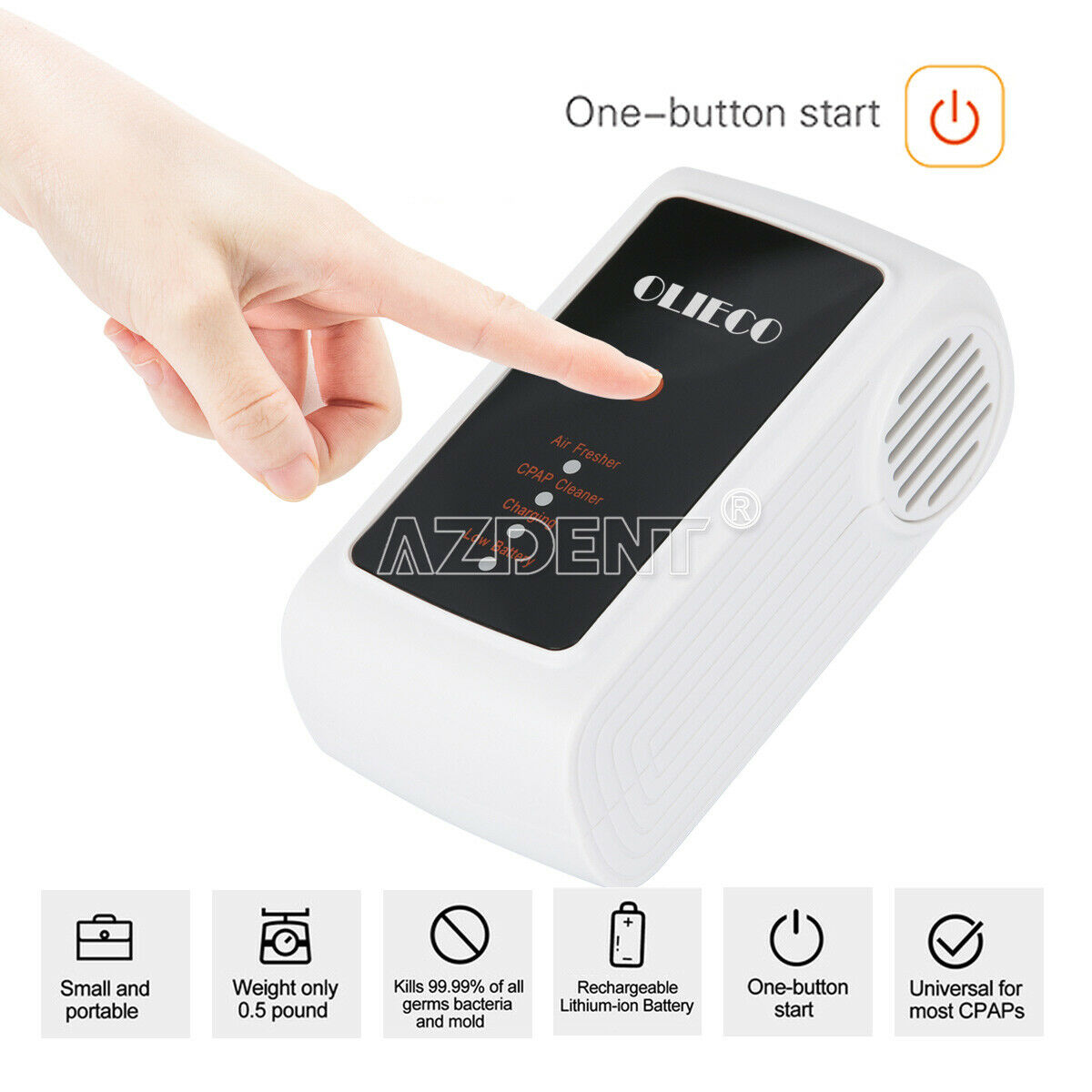 Dental CPAP Cleaner Sanitizer Portable Mini CPAP Cleaning machine Ultra Quiet
