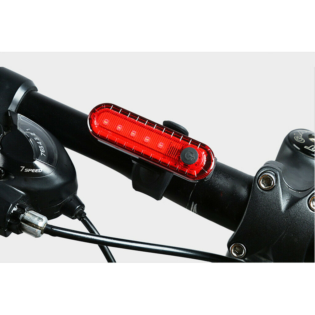 2 Packs Bike Flashlights Bicycle Back Taillight Cycling Headlight Rear Lamp