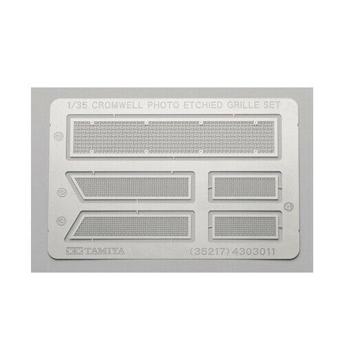 35222 Tamiya Cromwell Mk.Ii Etched Grille 1/35th Accessories 1/35 Military