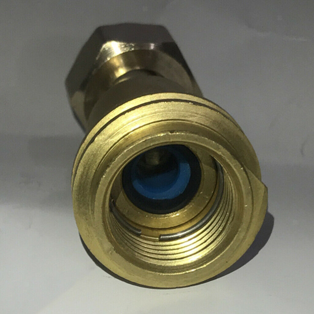 Camping Gas Propane Tank Converter Adaptor Valve Russia to American Type