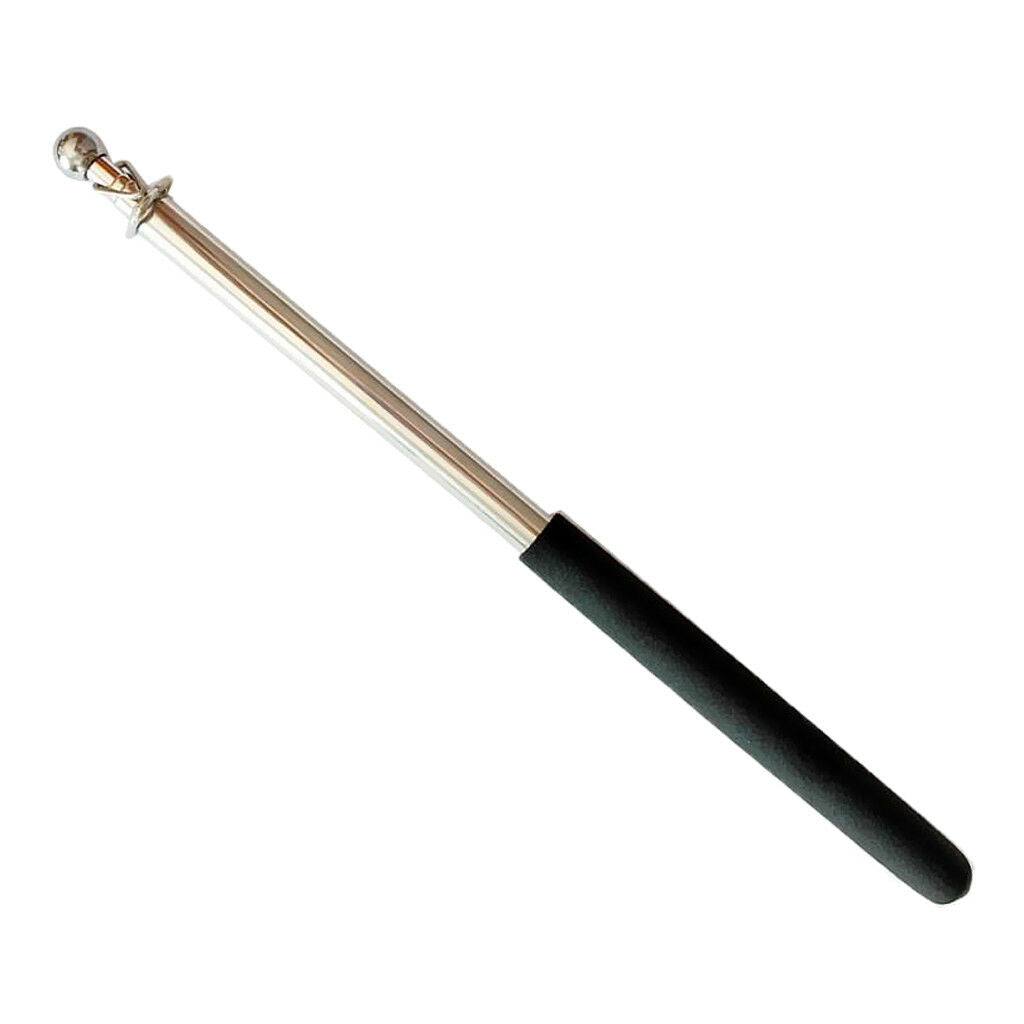Extendable Stainless Steel Flagpole Telescopic Guide Pole Carp Flagpole 1m