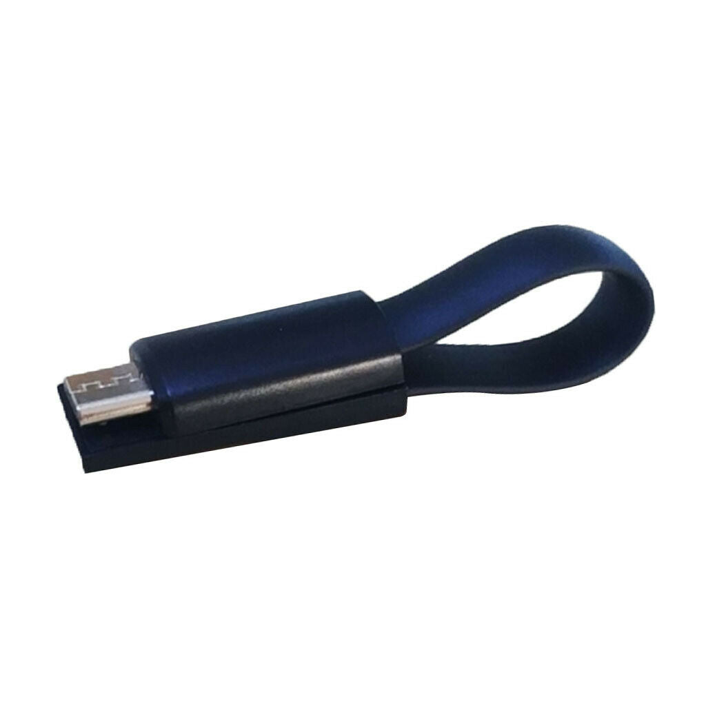 Portable Micro USB Charger Cable Charging Universal for Android Phone Black