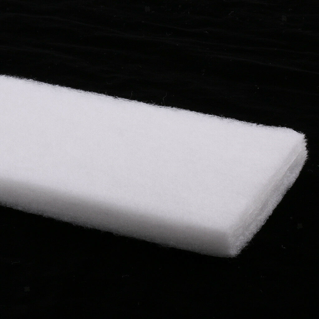 White Aquarium Filter Media Roll - Density Aquarium Filter Pad for Crystal Clear