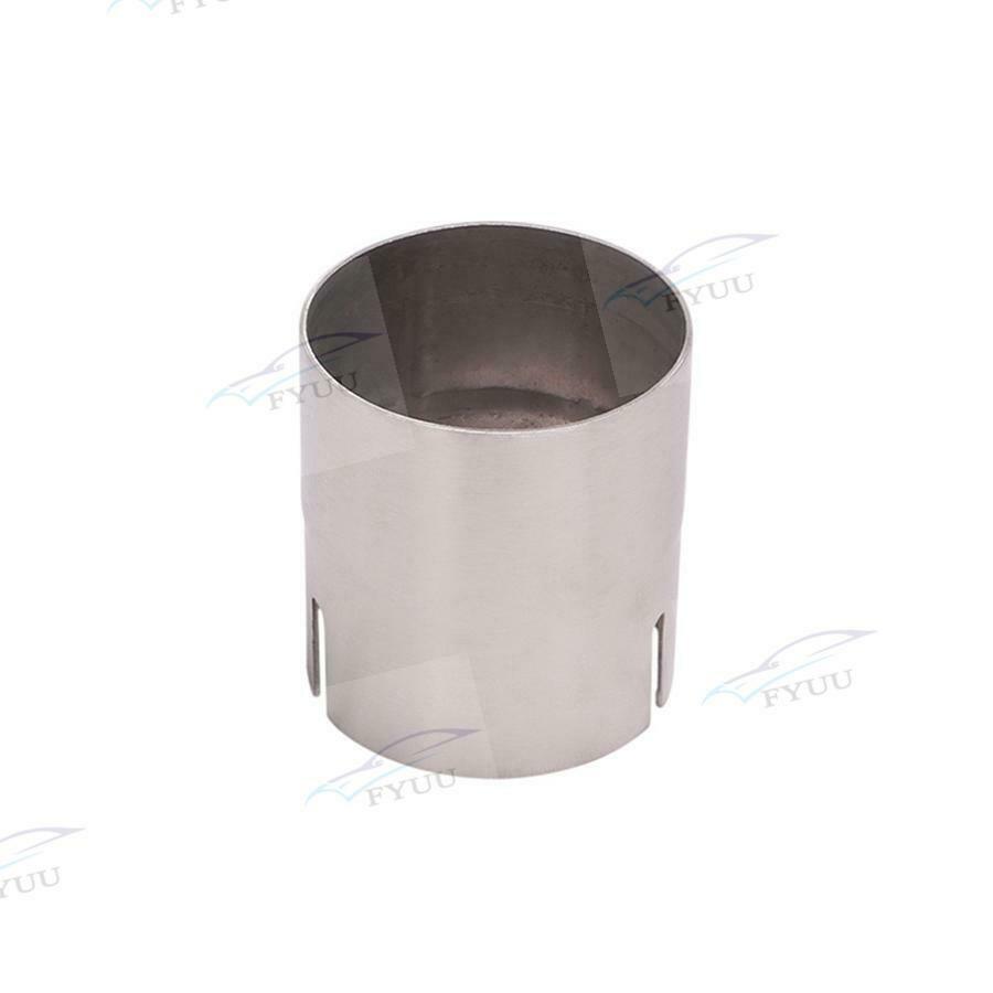 51mm to 54MM Motorcycle Mild Convertor Adapter Reducer Connector Pipe Tube Race