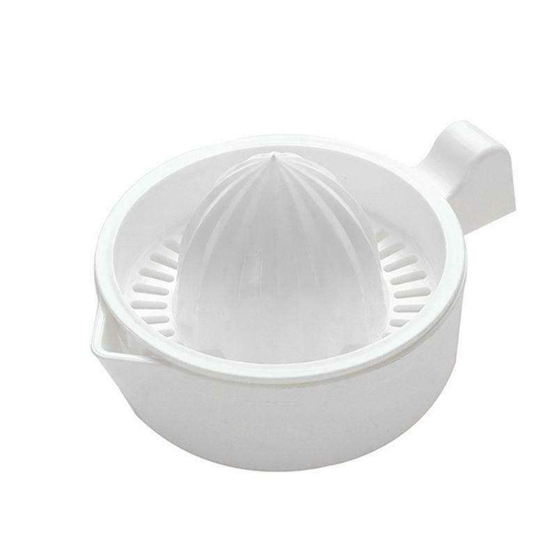 Mini Plastic Double Layer Household Manual Citrus Juicer Orange Lemon Fruit Cup