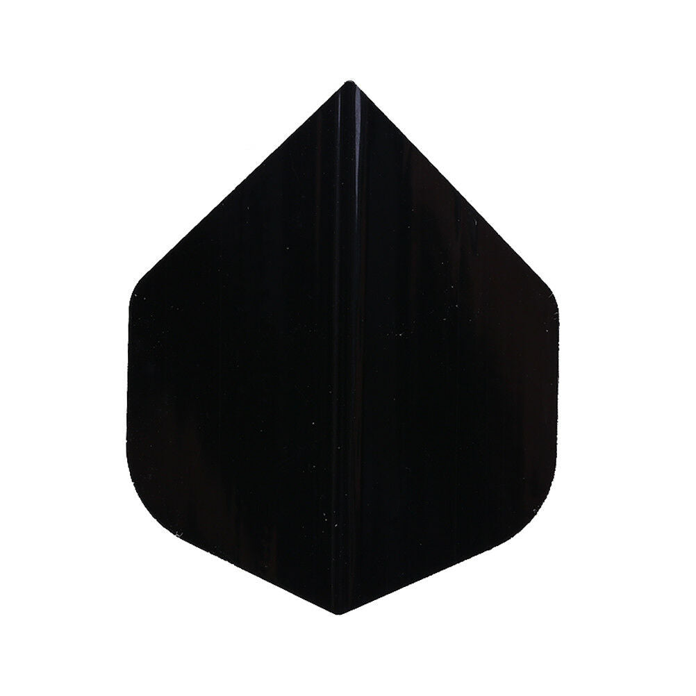 30 Pcs/lot High Quality Simple Pure Black Dart Flights for Outdoor Sport.l8