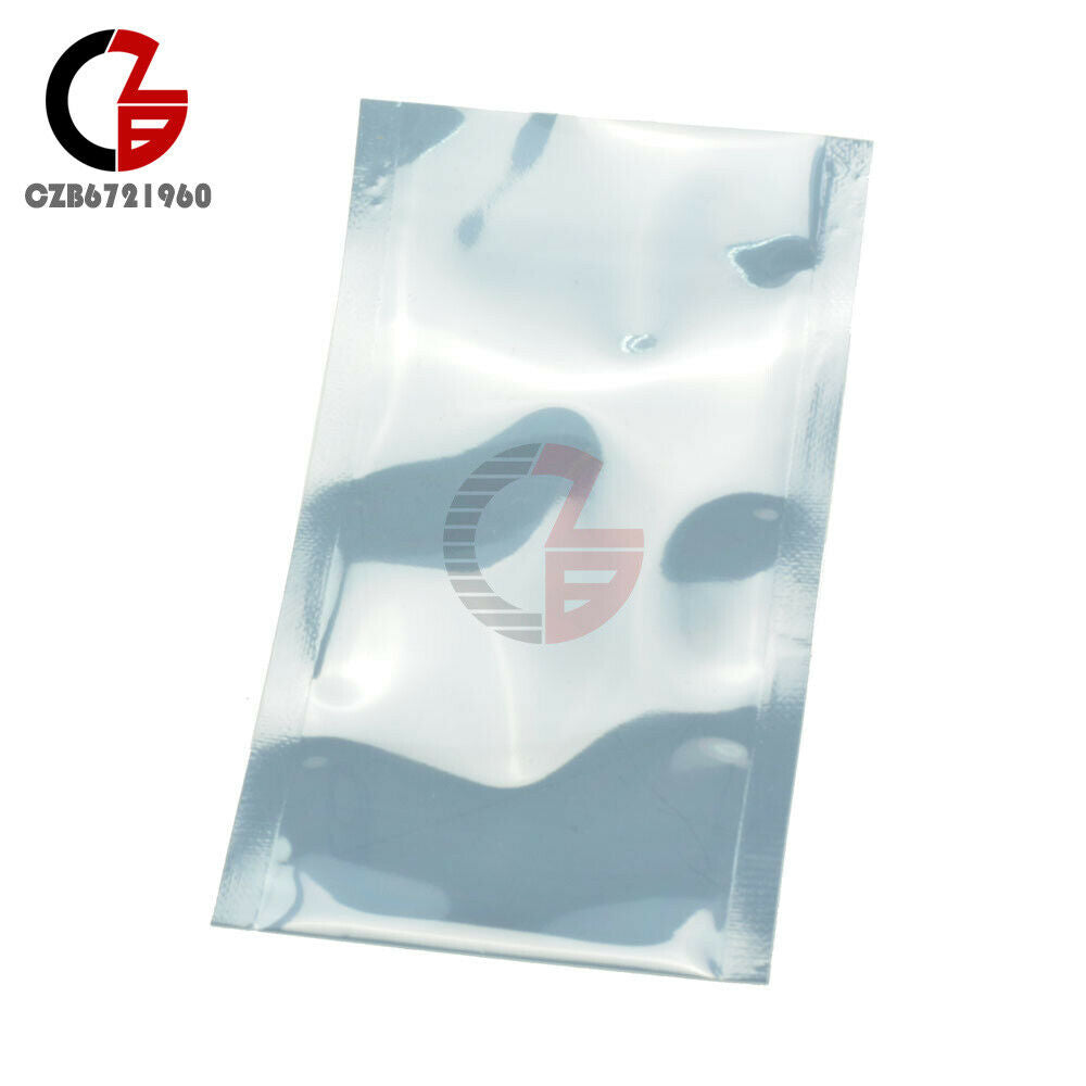 50PCS APET Aluminized ESD Anti-Static Shielding Bags 60 x 100mm