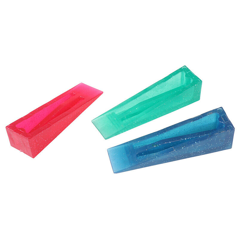 Silicone Door Draft Stopper Wedge Block Guard Wind Blocker Protector Chi .l8